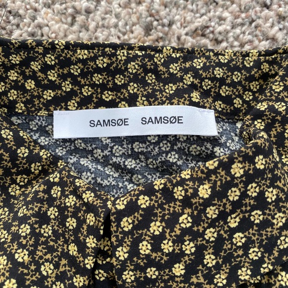 Milly Patterned Button Down Blouse - Medium - Picture 3 of 5